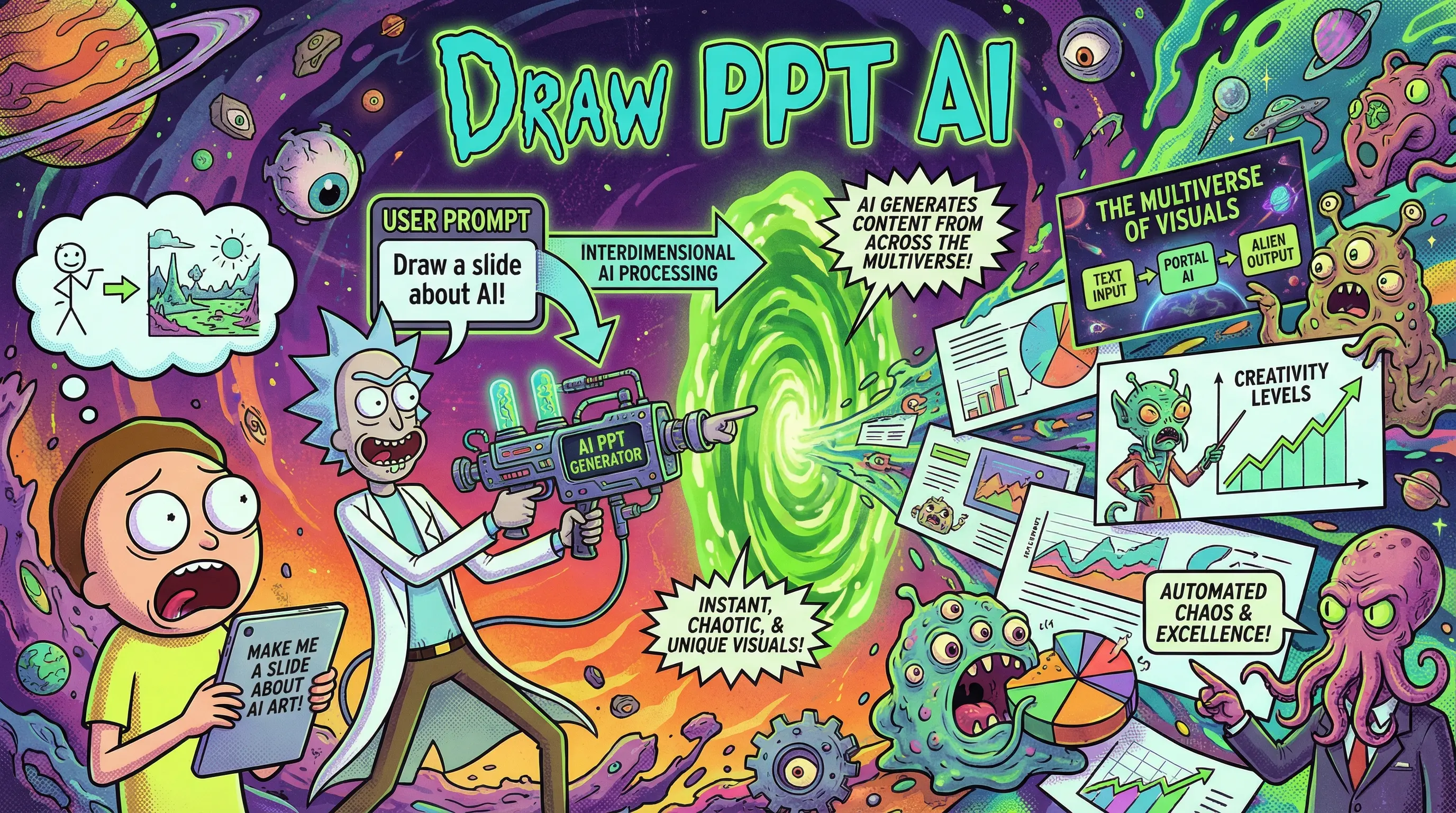Rick and Morty Style
